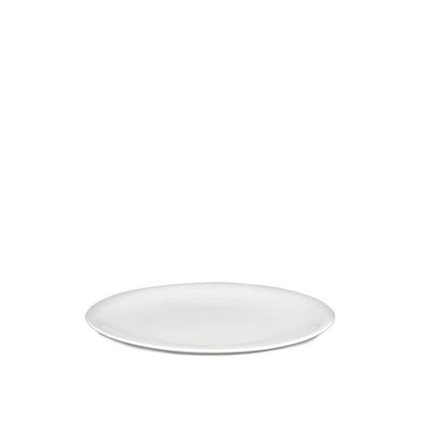Alessi disponibel tallrik - AGV29/1 - All-time Bone China platt tallrik, set med 4 delar, vit, 27,00 x 27,00 x 30,00 cm