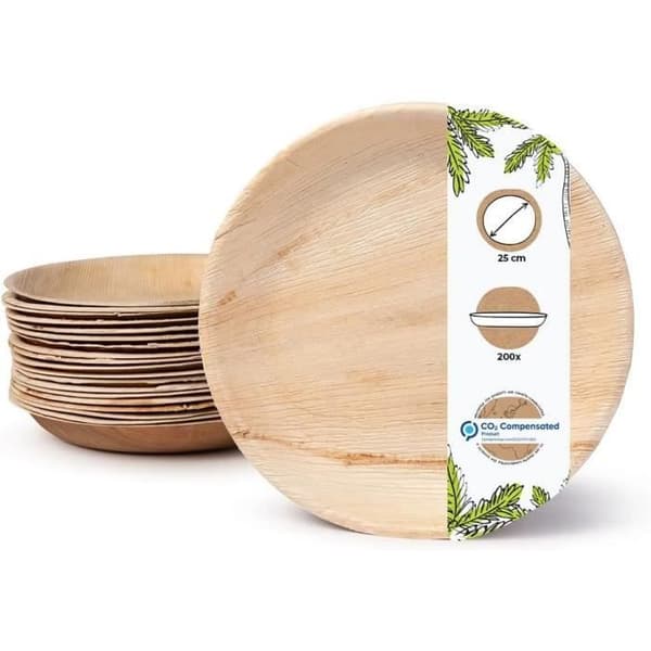 Ekologiska Palmplattor - 200-pack