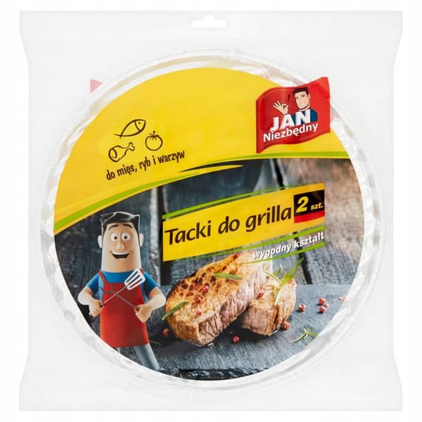 Runda grillplåtar Jan Niezbędny 2 st