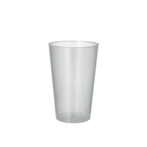 Plastglas återanvändbara 40cl 50/fp