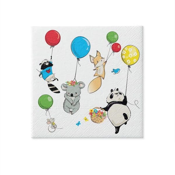 Engångsservis set Paw decor collection - sdl124100