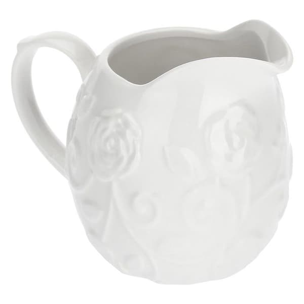 Set av engångsservis La porcellana bianca - P003801400 - LA PORCELAINE BLANCHE - Mjölkkanna Florentina
