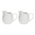 Miniatyrbild 4 av 4: Set av engångsservis La porcellana bianca - P003801400 - LA PORCELAINE BLANCHE - Mjölkkanna Florentina