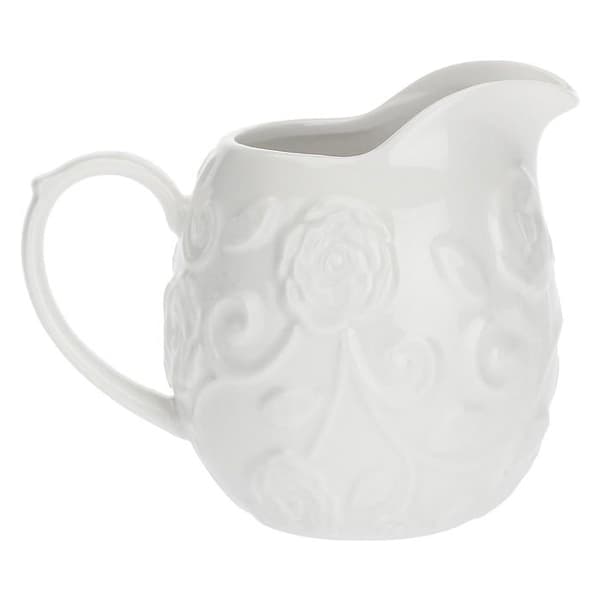 Set av engångsservis La porcellana bianca - P003801400 - LA PORCELAINE BLANCHE - Mjölkkanna Florentina