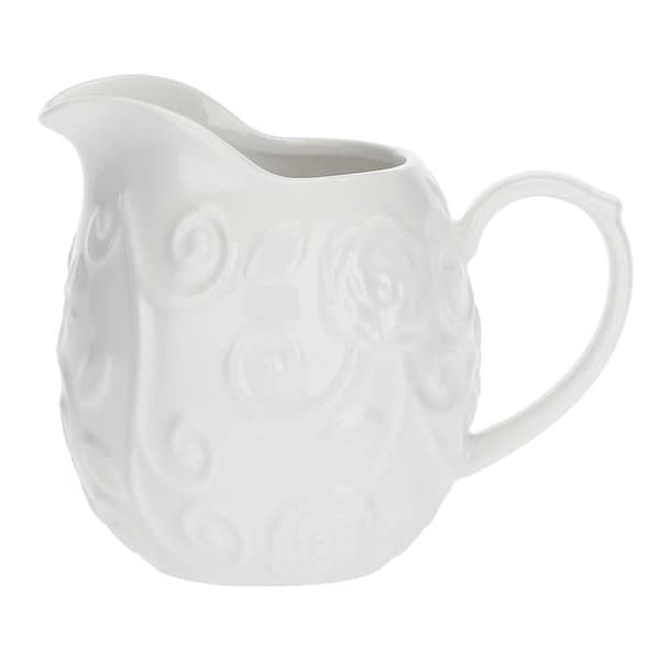 Set av engångsservis La porcellana bianca - P003801400 - LA PORCELAINE BLANCHE - Mjölkkanna Florentina