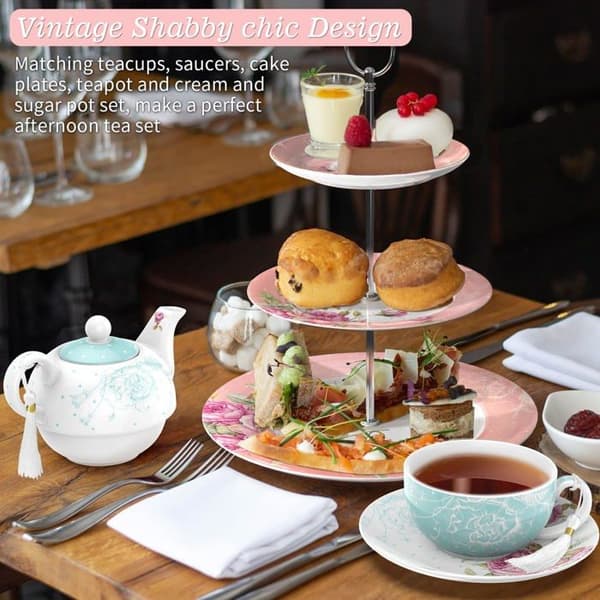 Set med engångsserviser London boutique - 3188-6C