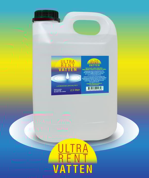 ULTRA-rent vatten 2 1/2 Liter