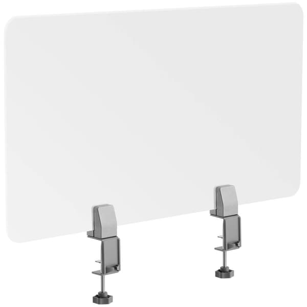 Fromm Starck Skiljevägg för skrivbord - Set med 3 med två olika storlekar: 1500 x 400 mm/750 x 400 mm