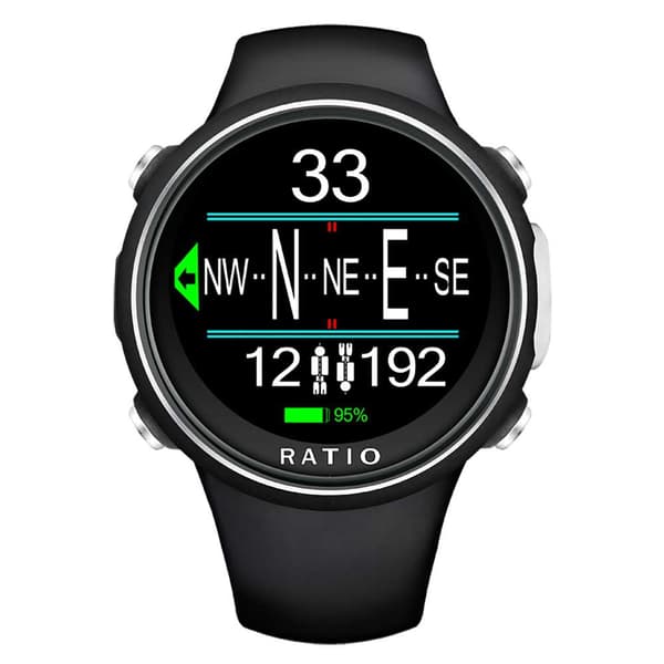 Ratio Dykdator Idive Color Tech+ Svart