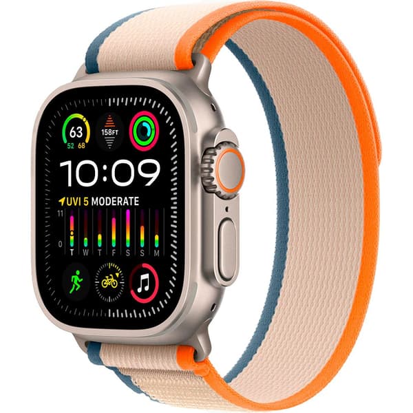 Apple Watch Ultra 2 Gps+cellular Loop Trail 49 Mm Beige,Orange S-M