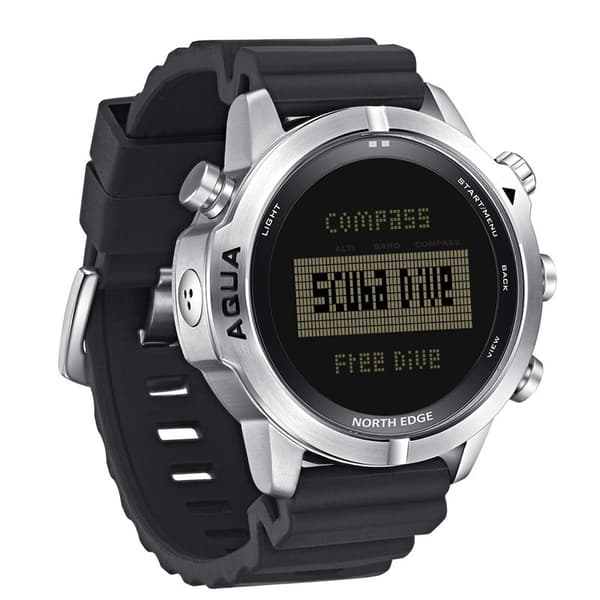 North Edge Aqua Computer Freedive Multi-sport 10 Atm Søvfarvet