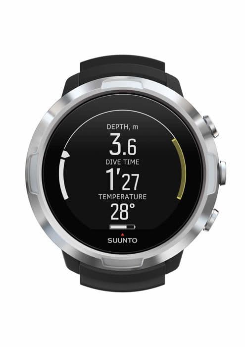 Suunto Dykdator, Dive D5 Dykdator, Svart/Silver, One Size
