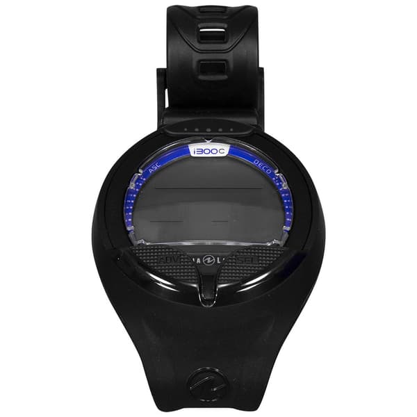 Aqualung I300c. Wrist. Rental. Black Dykkercomputer Sort