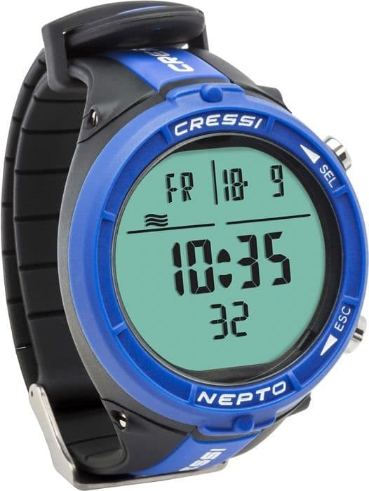 Cressi dykdator - KS841020 - Apnédykning datorklocka, en storlek, unisex vuxen
