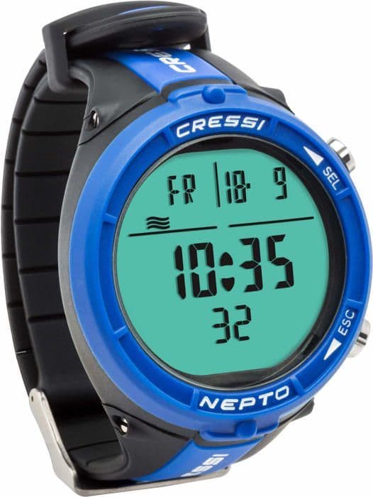 Cressi dykdator - KS841020 - Apnédykning datorklocka, en storlek, unisex vuxen