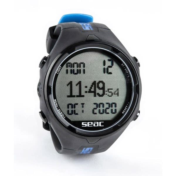 Seac sub SEAC Action HR Freediving USB-kabeldator, Loggbok, Dykplanerare, Säkerhetslarm Blandat