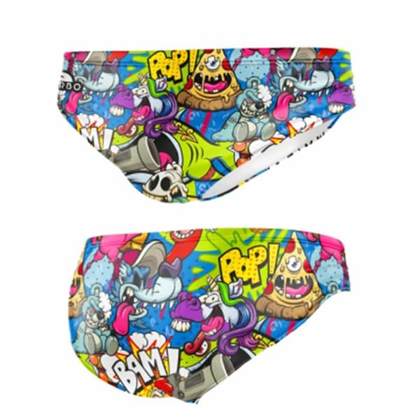 Miesten alushousut Turbo Waterpolo Turbo Loki Comic Sininen Monivärinen - M