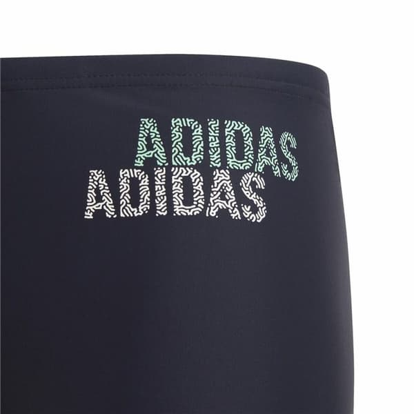 Baddräkt Barn Adidas Logo Mörkblå - 13-14 år