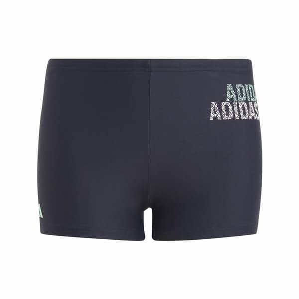 Baddräkt Barn Adidas Logo Mörkblå - 13-14 år