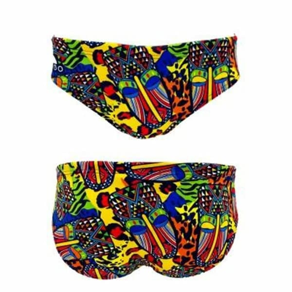 Kalsonger, Herr Turbo Africa Skin Gul Multicolour - S