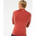 Miniatyrbillede 4 af 4: Bade T-shirt Rip Curl Waves Upf Perf L/S Rød Surf - S