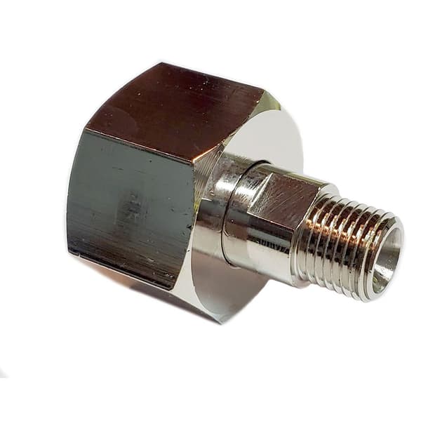 Metalsub Oxygen Special Adapter Din 477-1 Nr.9 G3/4´´ To 1/4´´ Bsp Male Søvfarvet