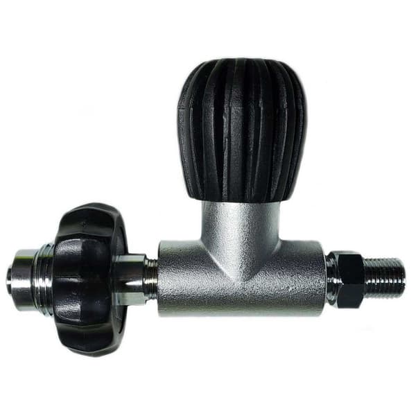 Metalsub Stik Din 200/300 1/4´´ Bsp Med Pur Sort,Søvfarvet