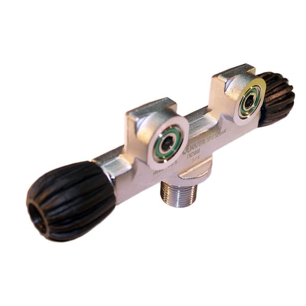 Metalsub Twin Valve Line 3/4´´ Sort,Søvfarvet