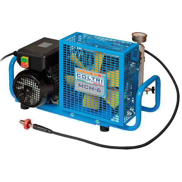 Coltri Bærbar Kompressor Mch6/em Usa 4300 Psi Blå,Sort Single Phase