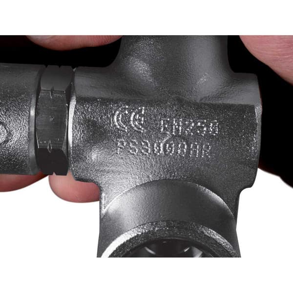 Oms Second Outlet Din For Mono Valve 300 Bar Left Side Søvfarvet