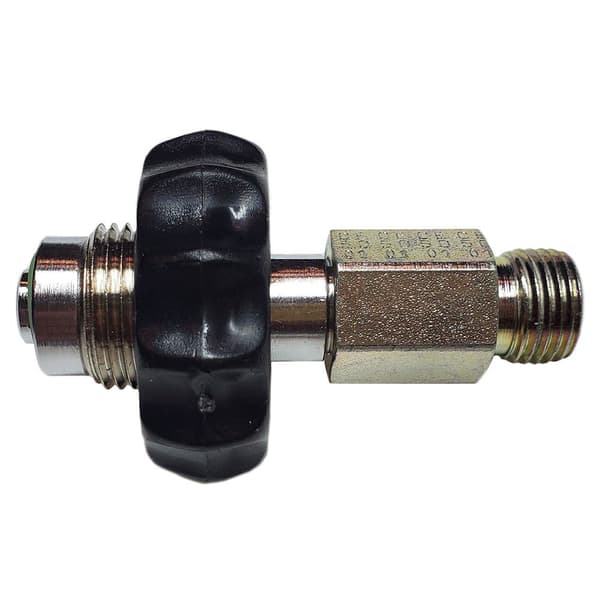 Metalsub Täyttöpääte Bauerille Din 200/300 Hopeinen