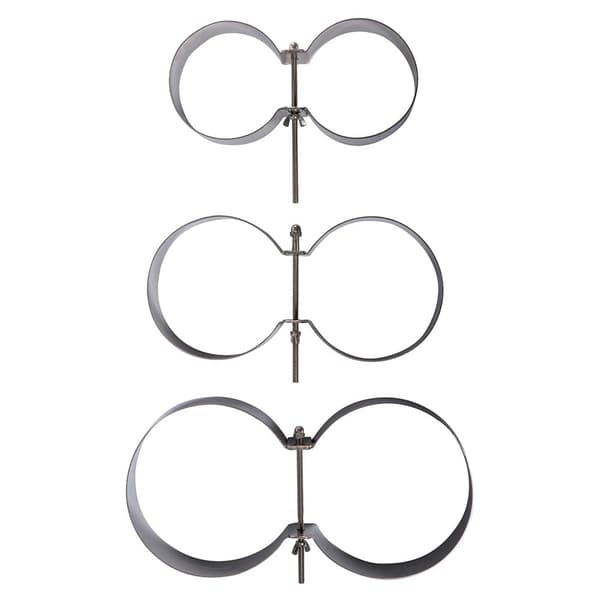 Mares Xr Xr Tank Band Set Stainless Steel Hopeinen 7 Liters