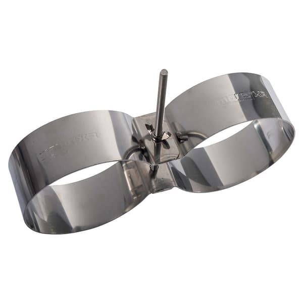 Mares Xr Xr Tank Band Set Stainless Steel Hopeinen 7 Liters