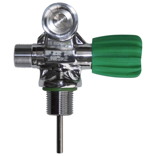 Oms Din Valve Right Expandable 230 Bar Eu Nitrox M26/2 Silver