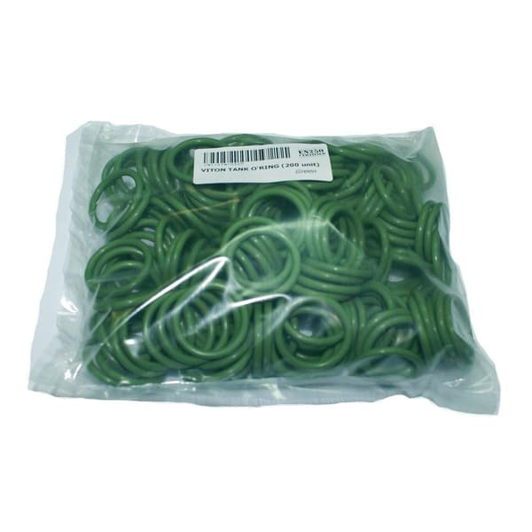 Metalsub Viton Tank O Ring 200 Pcs Grönt