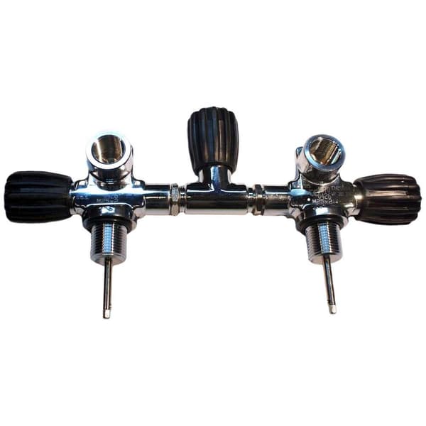 Metalsub Tankbibo Valves Withmanifold M25 300 Bar Søvfarvet 12 Short/15 Liters / 203 mm