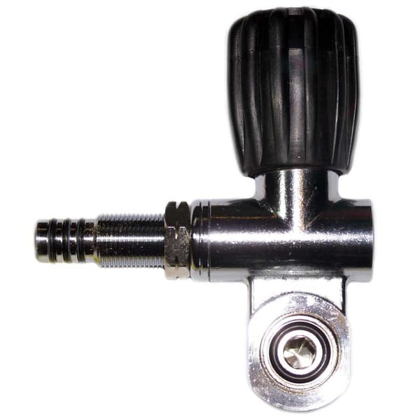 Metalsub Second Outlet For Modular Valve Sx Svart,Silver