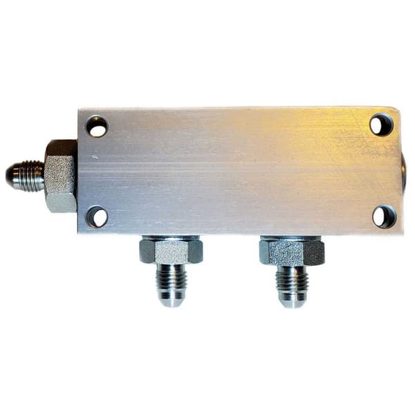 Metalsub Manifold Block Coltri Inlet 2 Outlets Søvfarvet