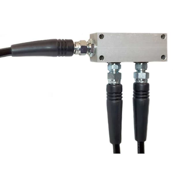 Metalsub Manifold Block Coltri Inlet 2 Outlets Søvfarvet