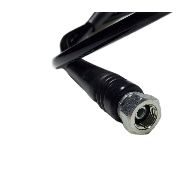 Metalsub Täyttöletku Hiiliteräsnaaraat 1/4 Bsp Musta 150 cm