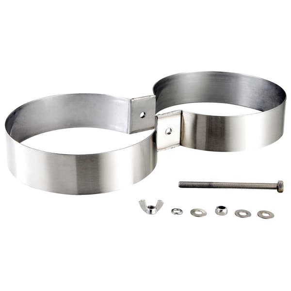 Tecnomar Inox Double Tank Ring 18l Søvfarvet 216 mm Diameter