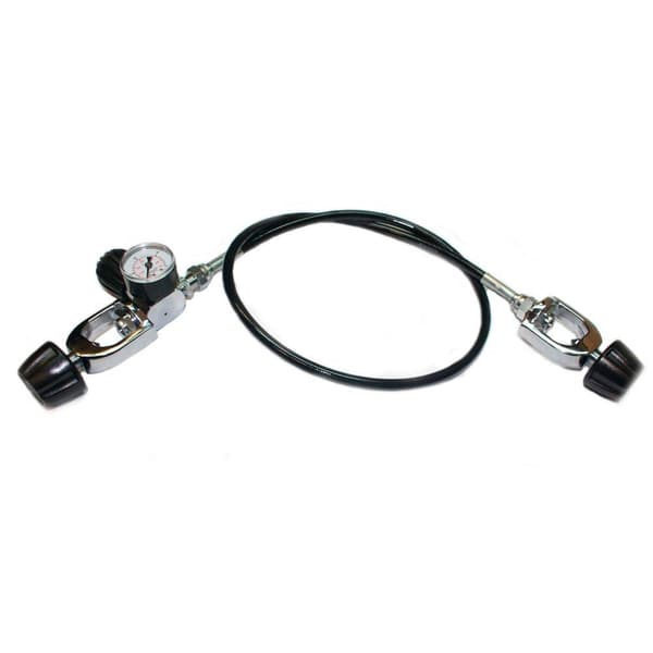 Metalsub Air Equalizer Int With Manometer Musta 5 m