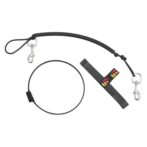 Dive Rite Hogarthian Stage Strap Kit Svart 18 cm