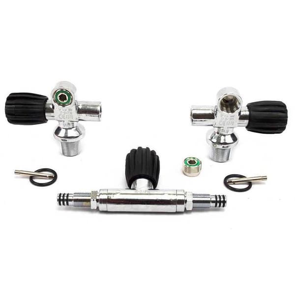 Metalsub Tankbibo Valves Withmanifold 3/4 Npsm 232 Bar Sort,Søvfarvet 18 Liters / 220 mm