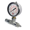 Miniatyrbillede 1 af 2: Metalsub Glycerin Trykmåler Output Coltri 315 Bar Søvfarvet