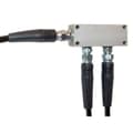 Pikkukuva 1 / 2: Metalsub Manifold Block G 1/4´´ Inlet 2 Outlets Hopeinen