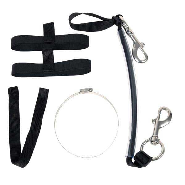 Best Divers Harness For Stage Tank 140/160 Mm Musta,Hopeinen