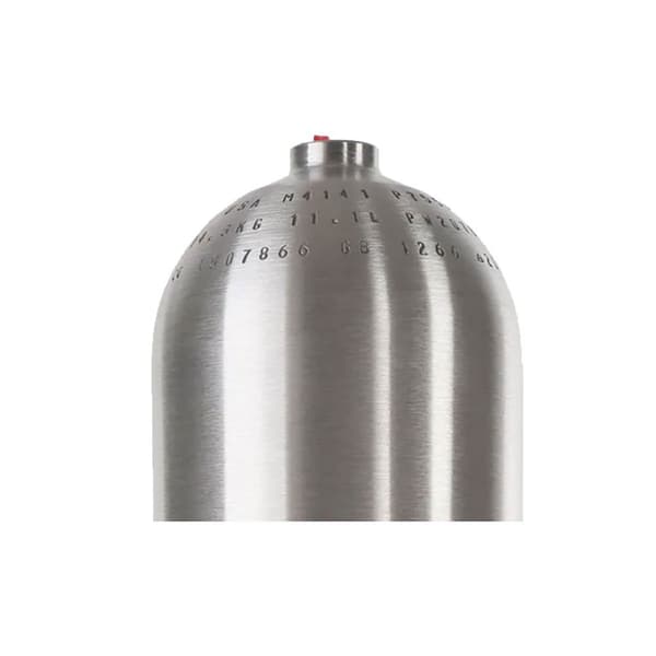 Metalsub Aluminiumtank S80 Luxfer 217 Bar M26 Nitrox Ventil 11.1l Silver