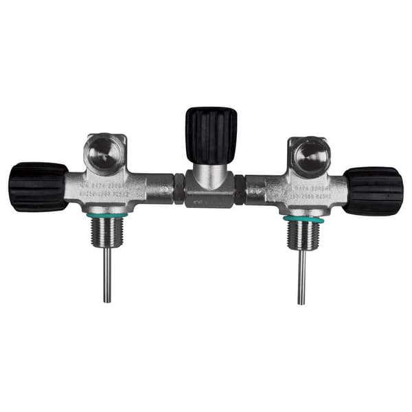 Oms Täydellinen Eristysjakotukki 80cf 230 Bar 186 Mm 11.1l Vastaanottaja 230 Bar 186 Mm 11.1l Musta,Hopeinen