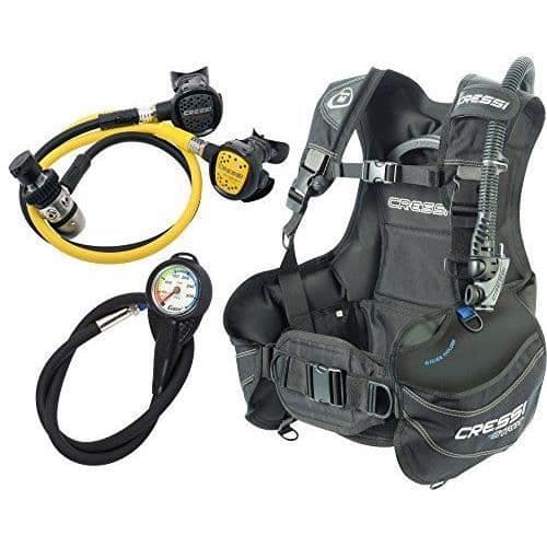 Cressi Sub S.p.A. Diving Set Black Storlek XL - IY721714